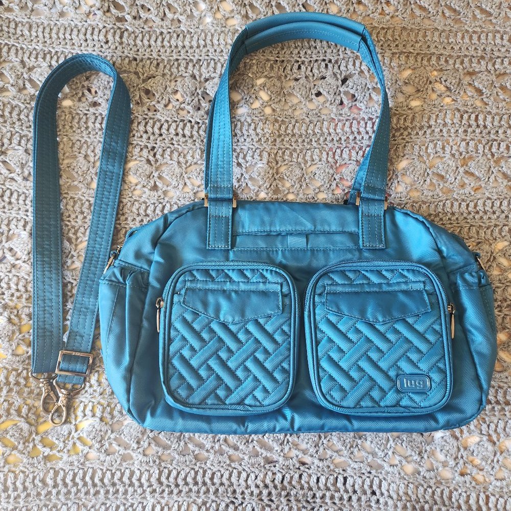 LUG Jumper Carryall - Blue Purse